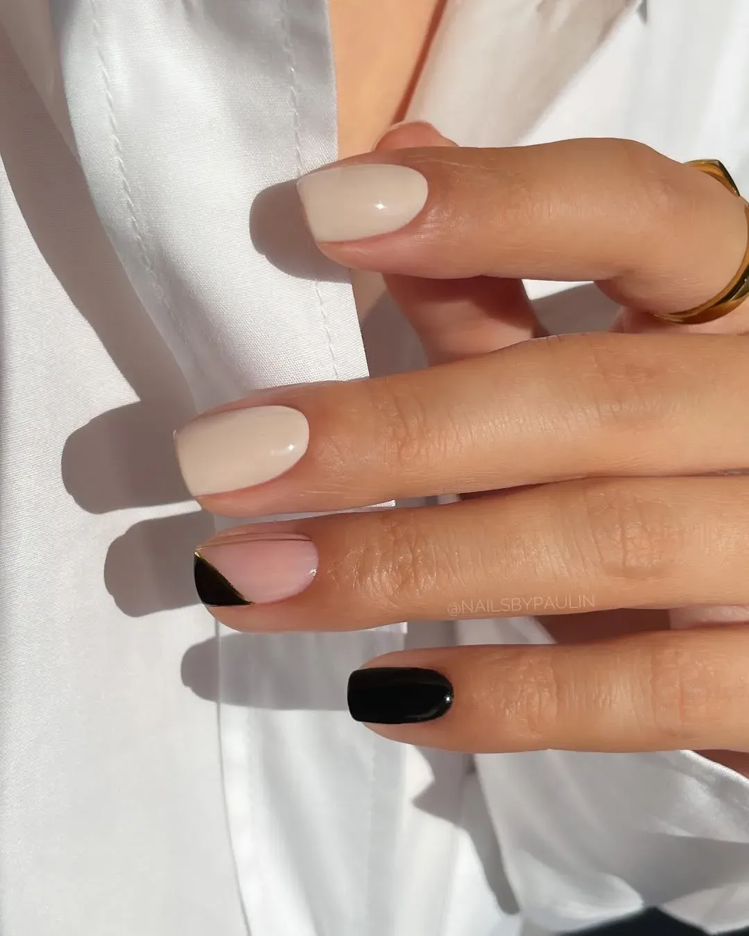 Cream Neutrals iwdecor nails