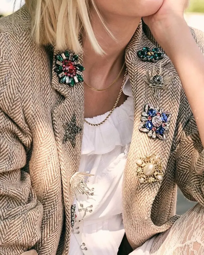 Vintage-Inspired Brooches