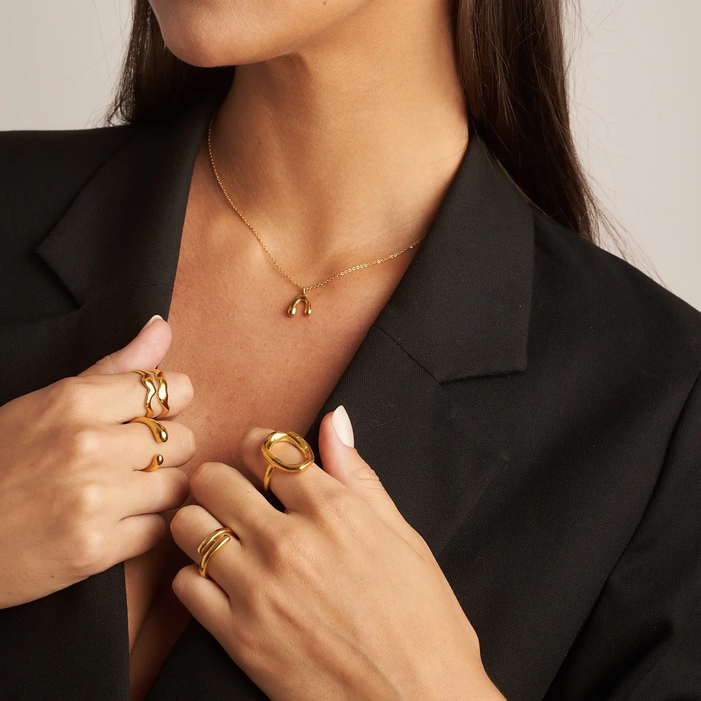 Chunky Gold Jewelry