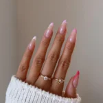 Pink Press On Nails for Valentine's