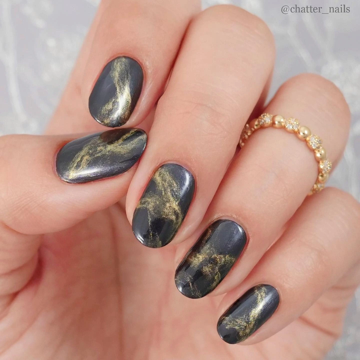 Black Flames with Gold Outline