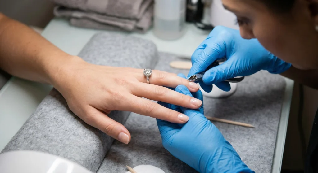 How to Shape Short Almond Nails