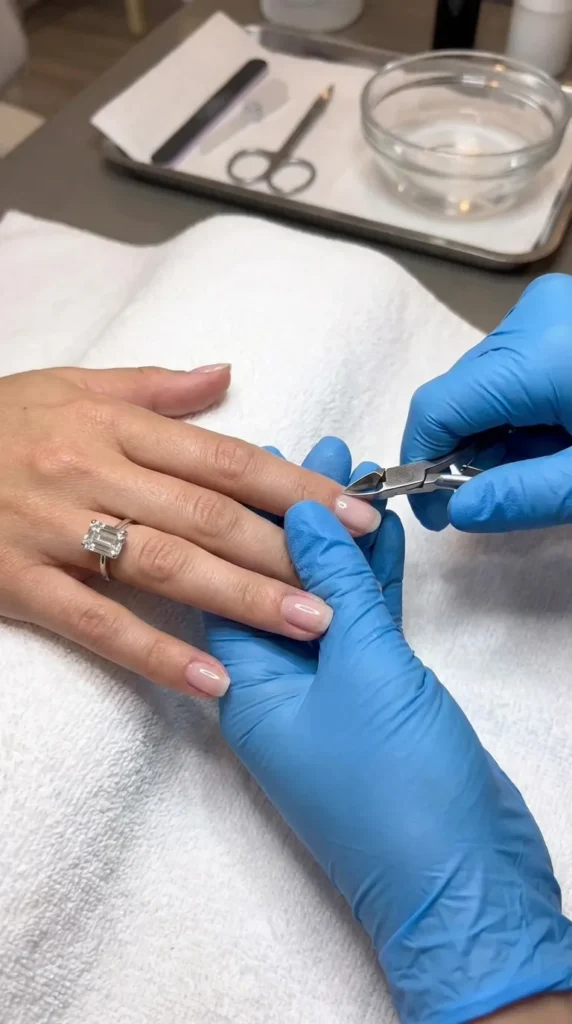 How to Shape Short Almond Nails