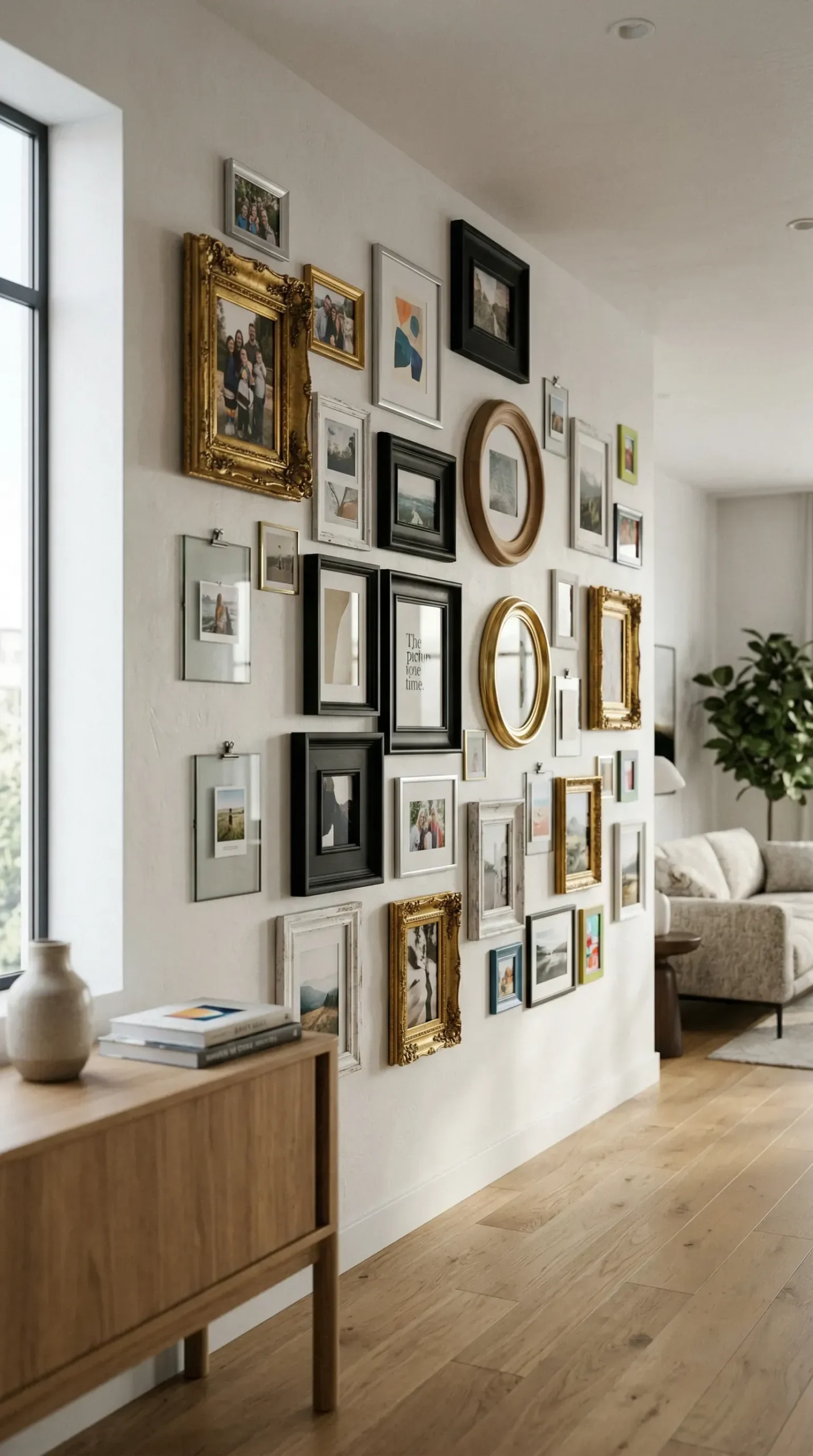 Mismatched Picture Frames