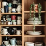 Overloaded Open Shelving