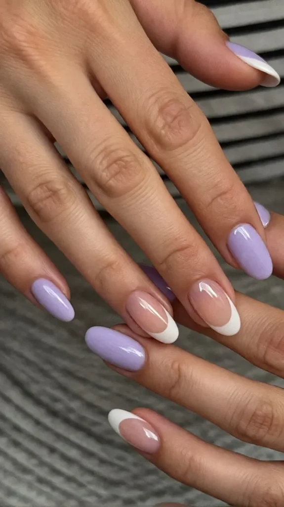 Pastel French Tips
