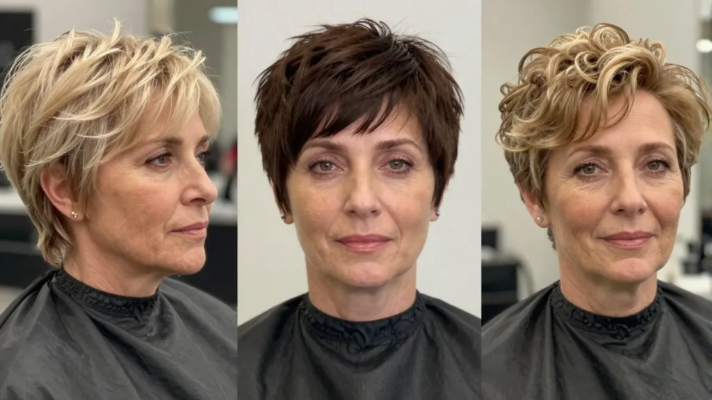 Short Hairstyles for Women Over 50