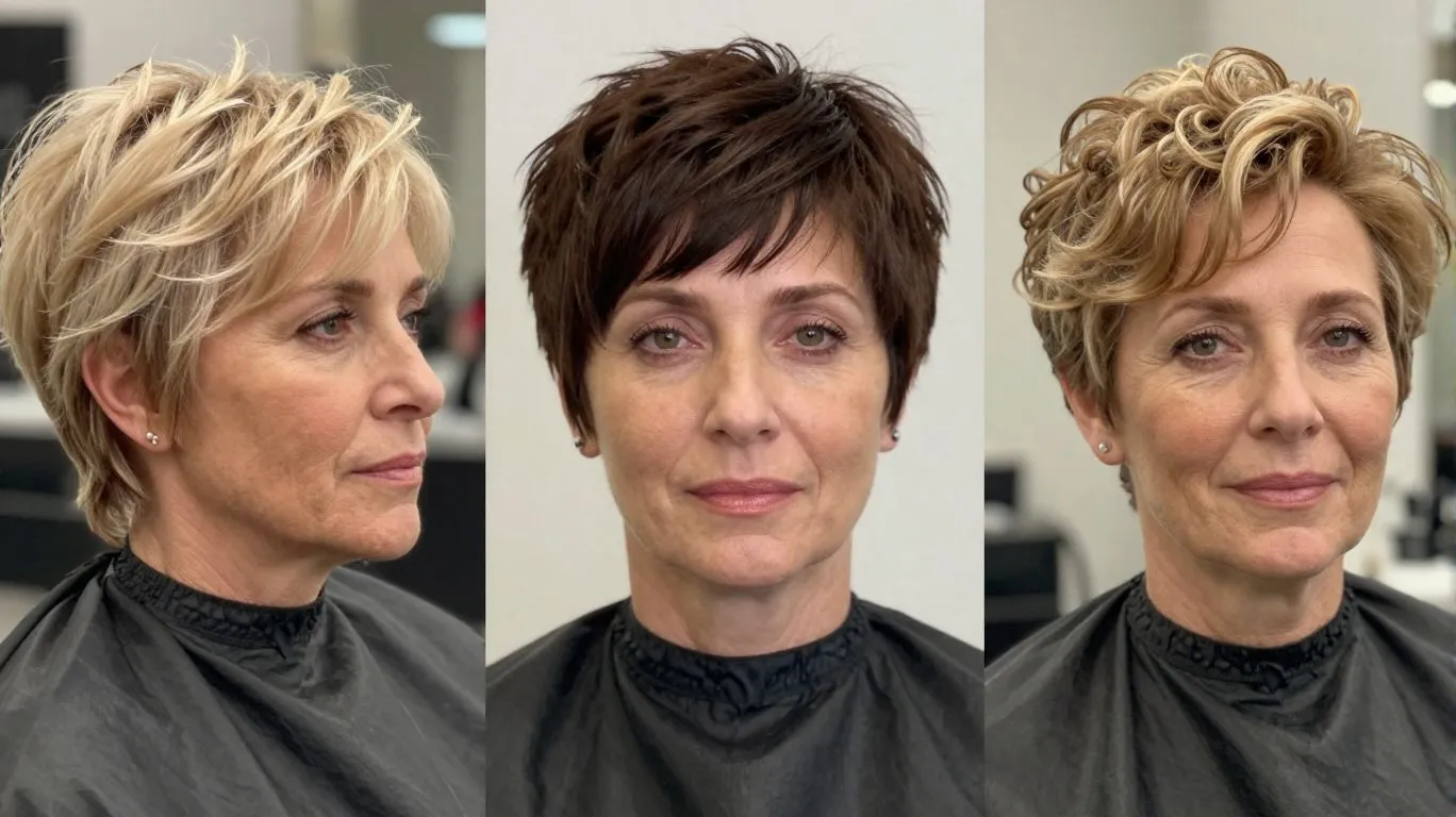 Short Hairstyles for Women Over 50