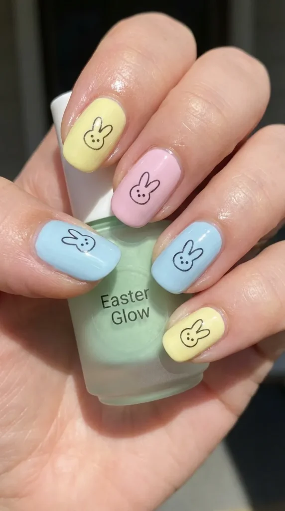 Sweet Peep Nails