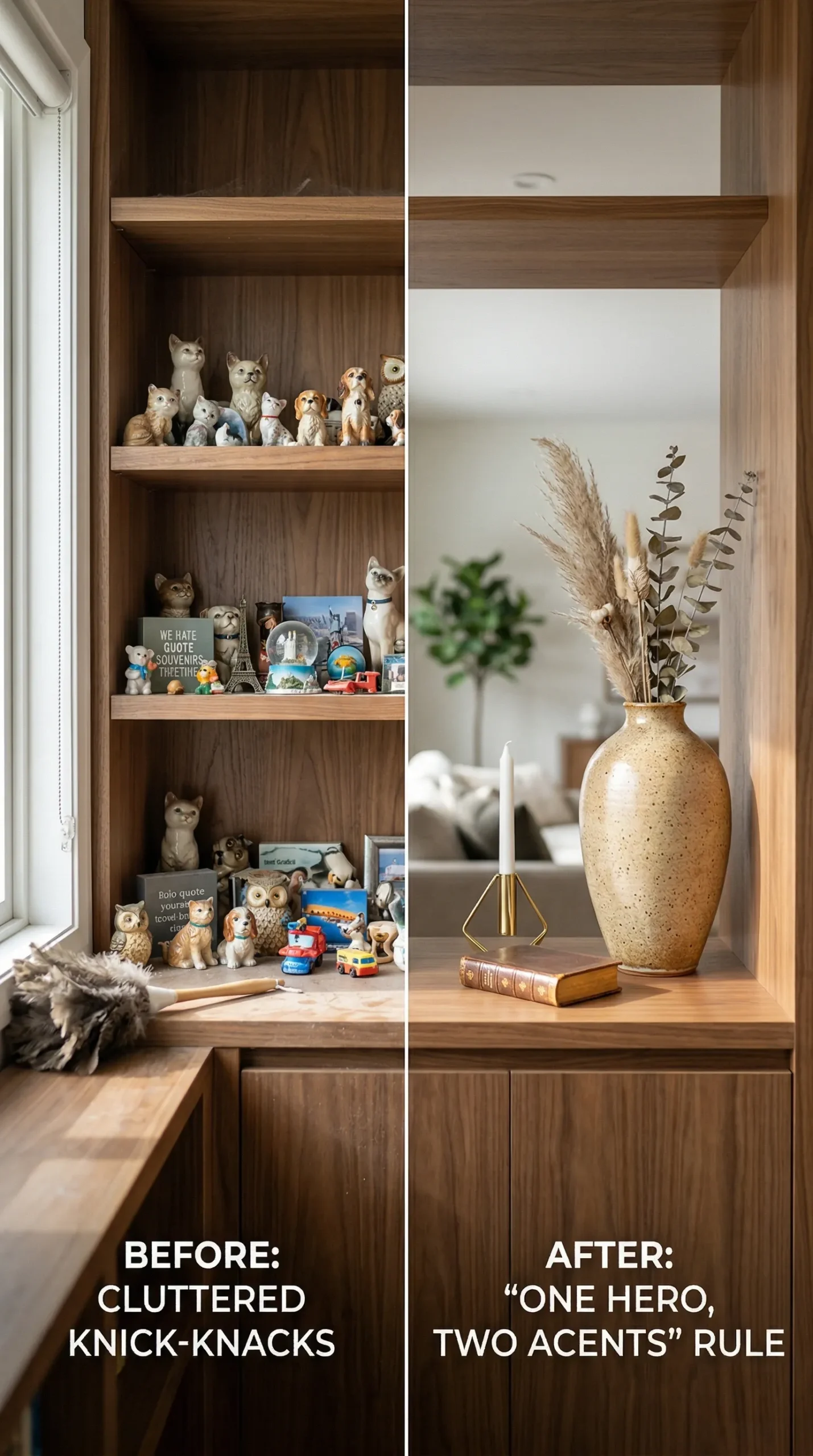 decor items that cause clutter